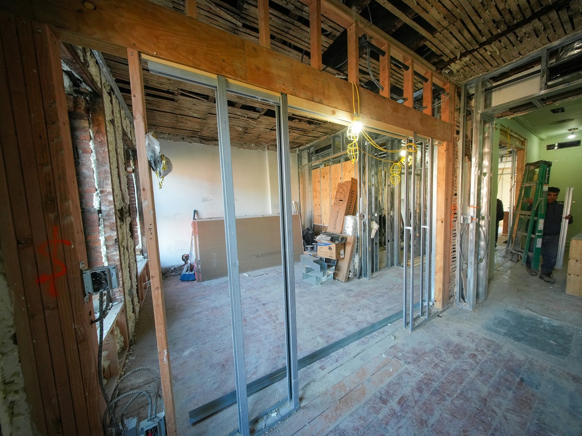 house under renovation